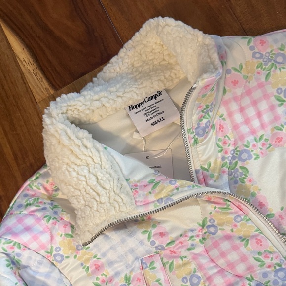 Happy Camp3r Floral Patchwork Women’s Jacket - Picture 5 of 6